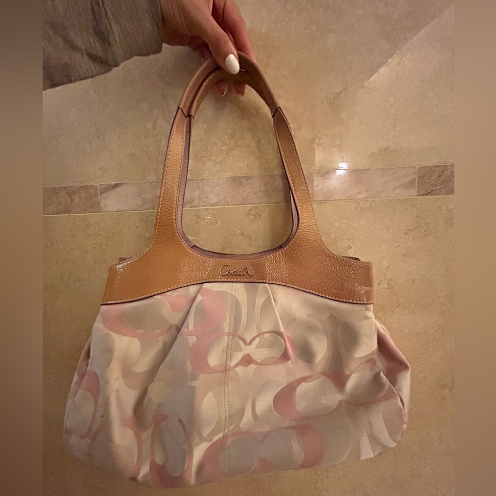 COACH pink bag
